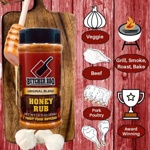 Honey Rub BBQ Seasoning "The Original" Dry Rub Spice