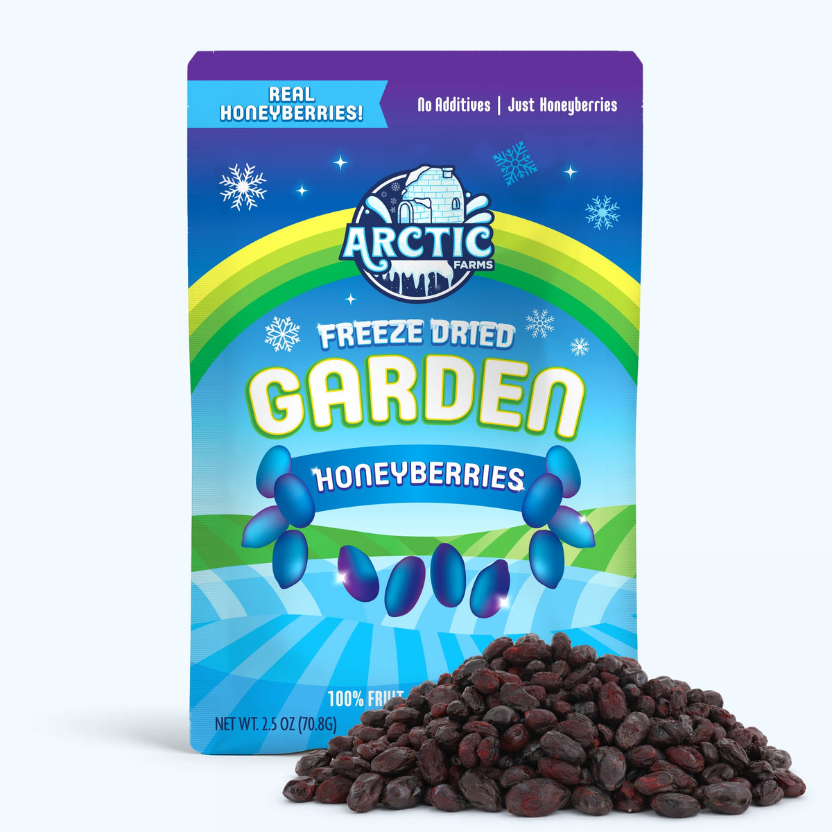 Freeze Dried Organic Honeyberry