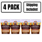 Organic Hulled Barley | 5 lb | Pack of 4 | Non-GMO | Shipping Included | Grain Place Foods