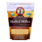 Organic Hulled White Proso Millet | 2 lb | Pack of 6 | Non-GMO | Shipping Included | Grain Place Foods