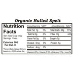 Organic Hulled Spelt | 2 lb | Pack of 2 | Non-GMO | Grain Place Foods