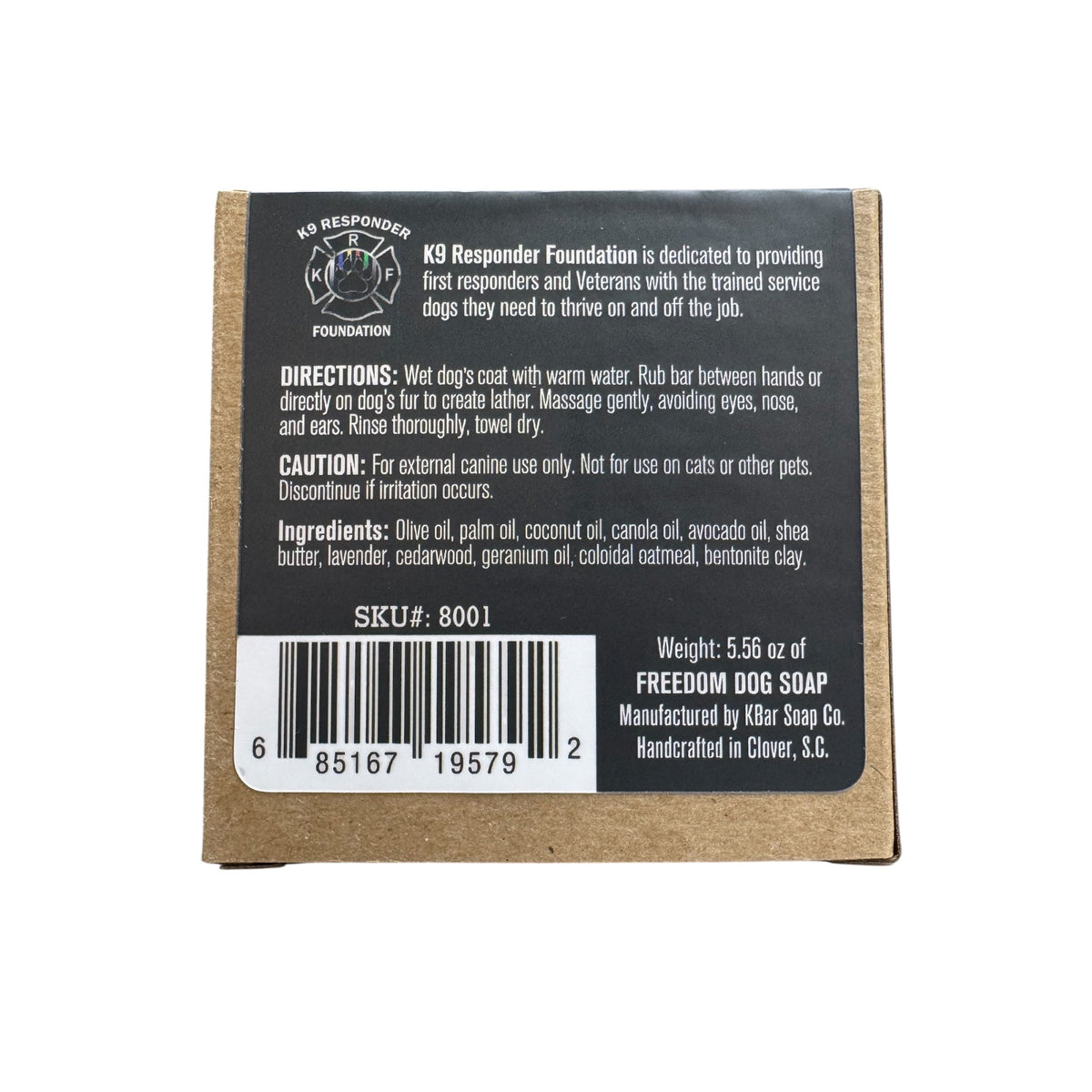 Doggo Decon Natural Dog Shampoo Bar