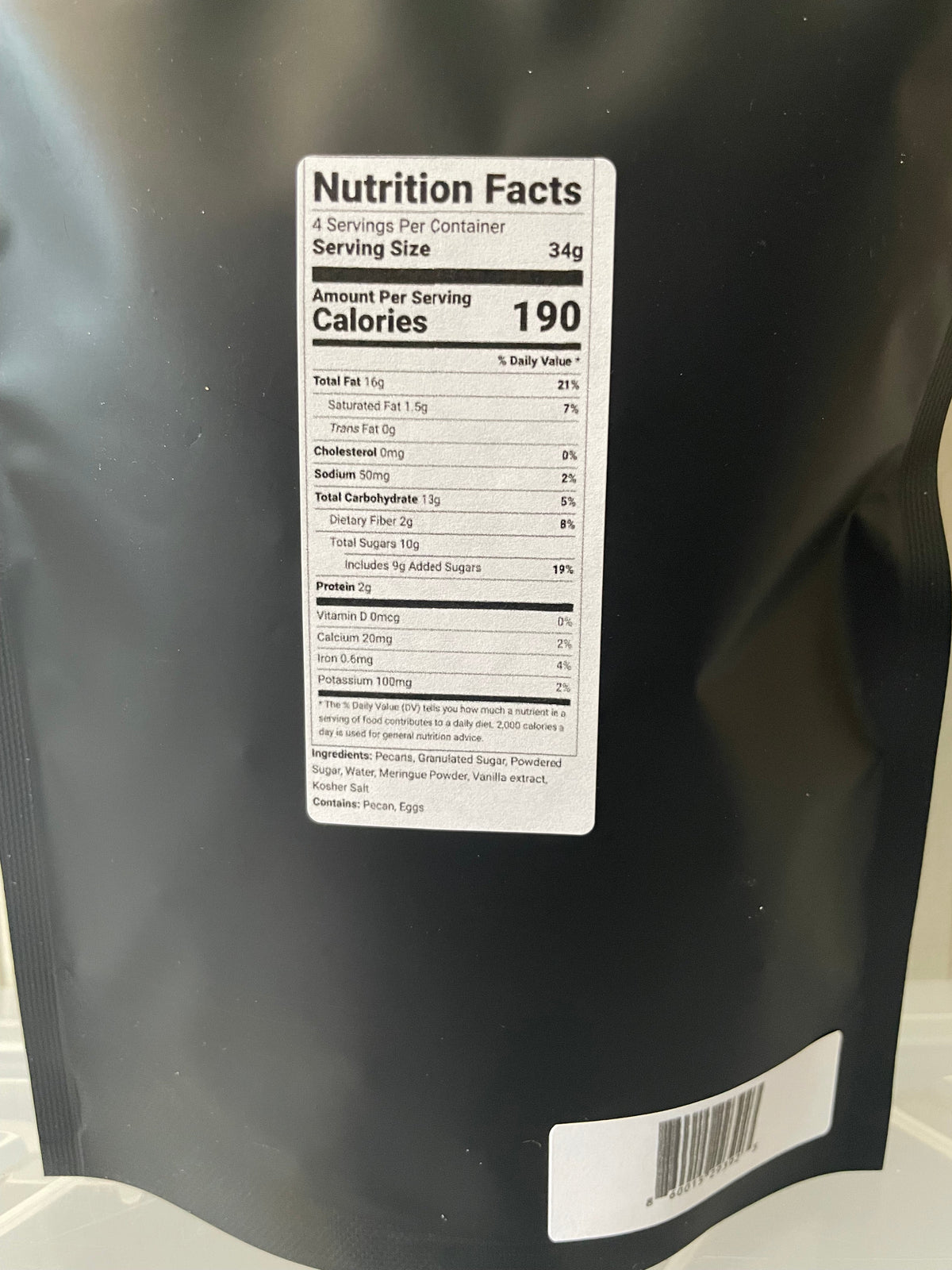 Beignet Dust Pecans