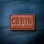 Cabin Leather Magnet Block Style