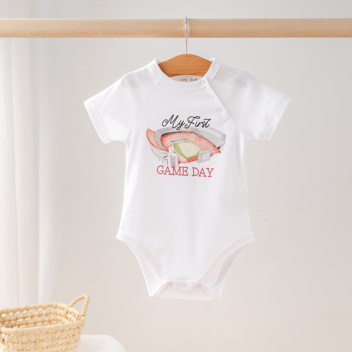 My First Game Day - Georgia Organic Cotton Onesie