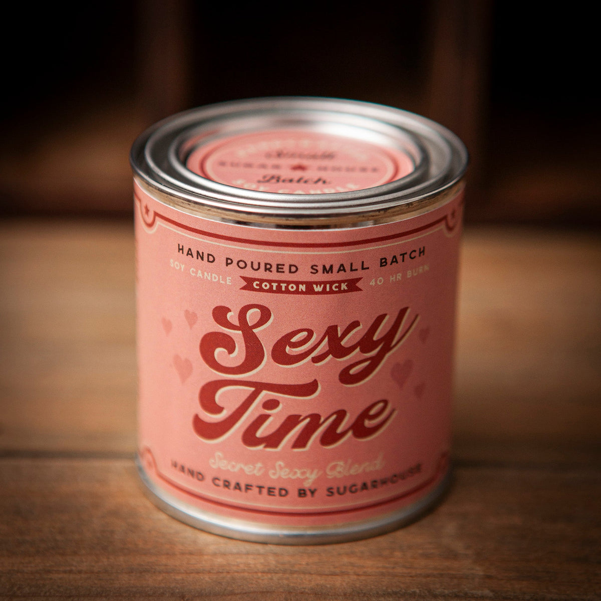 Sexy Time Soy Paint Can Candle