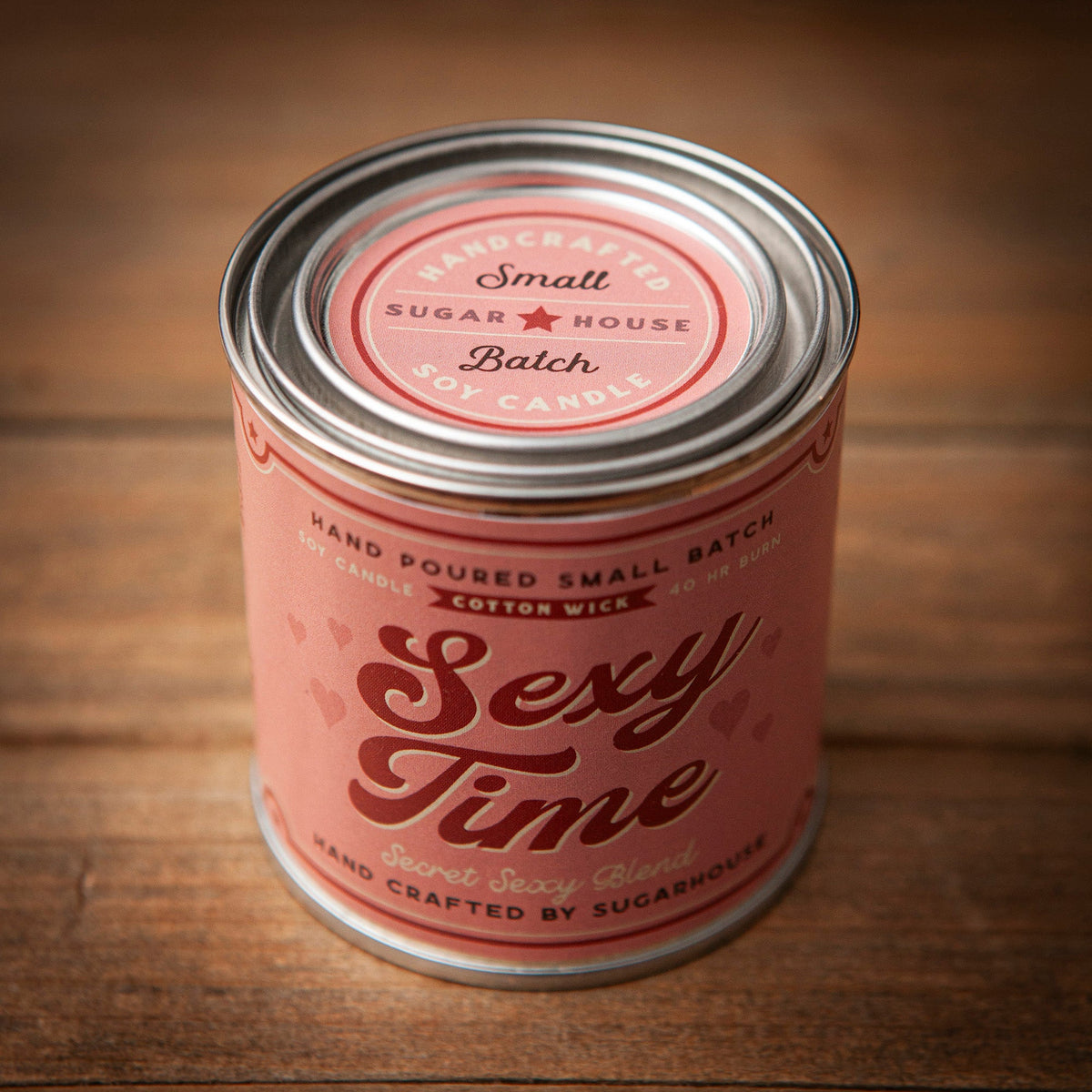 Sexy Time Soy Paint Can Candle