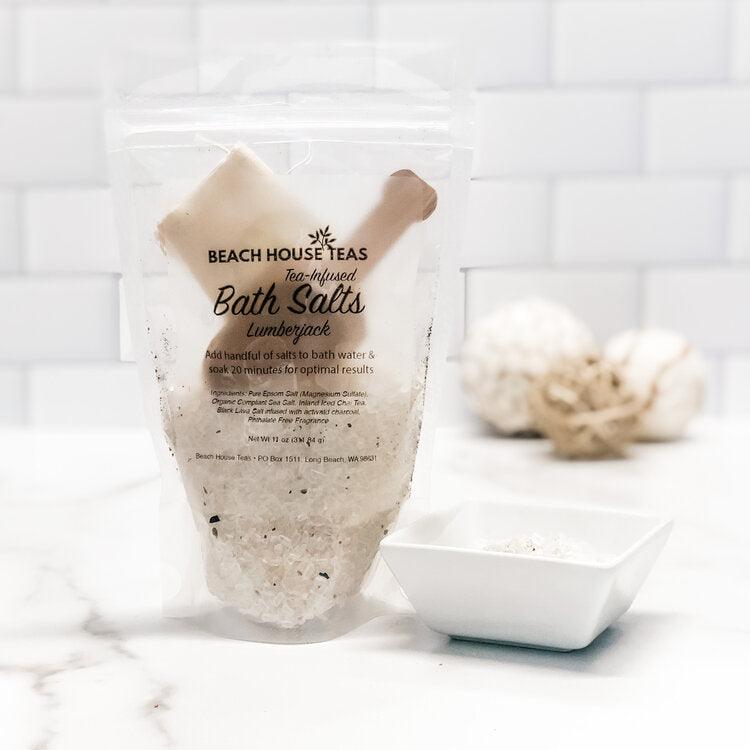 Lumberjack Tea-Infused Bath Salts