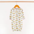 Navy Tiger Mania Organic Cotton Kids Pajamas