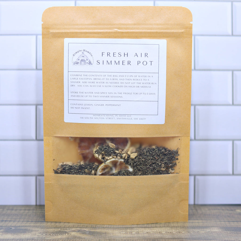 Fresh Air Simmer Pot Kit Simmering Potpourri