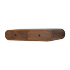 Floating London Solid Mango Wood Console – Chestnut Finish