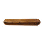 Floating London Solid Mango Wood Console – Chestnut Finish