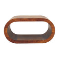 Amaya Solid Mango Wood Coffee Table – Chestnut Finish