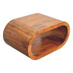 Amaya Solid Mango Wood Coffee Table – Chestnut Finish