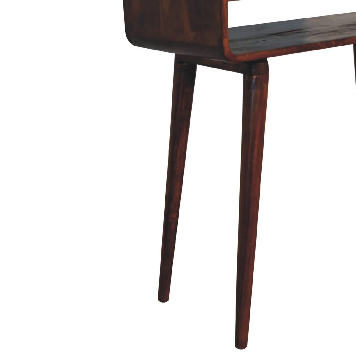 Sonata Solid Mango Wood Console Table – Chestnut Finish