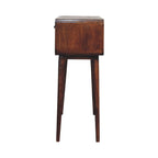 Sonata Solid Mango Wood Console Table – Chestnut Finish