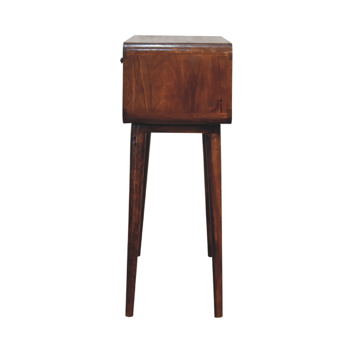 Sonata Solid Mango Wood Console Table – Chestnut Finish