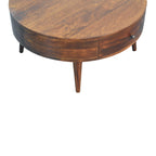 Odyssey Solid Mango Wood Coffee Table – Chestnut Finish