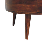 Odyssey Solid Mango Wood Coffee Table – Chestnut Finish