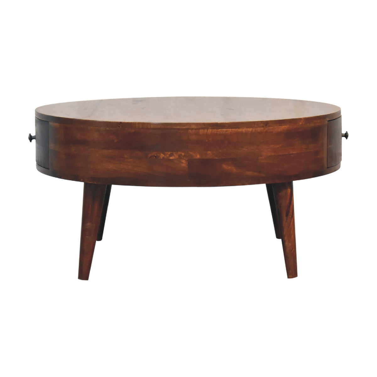 Odyssey Solid Mango Wood Coffee Table – Chestnut Finish