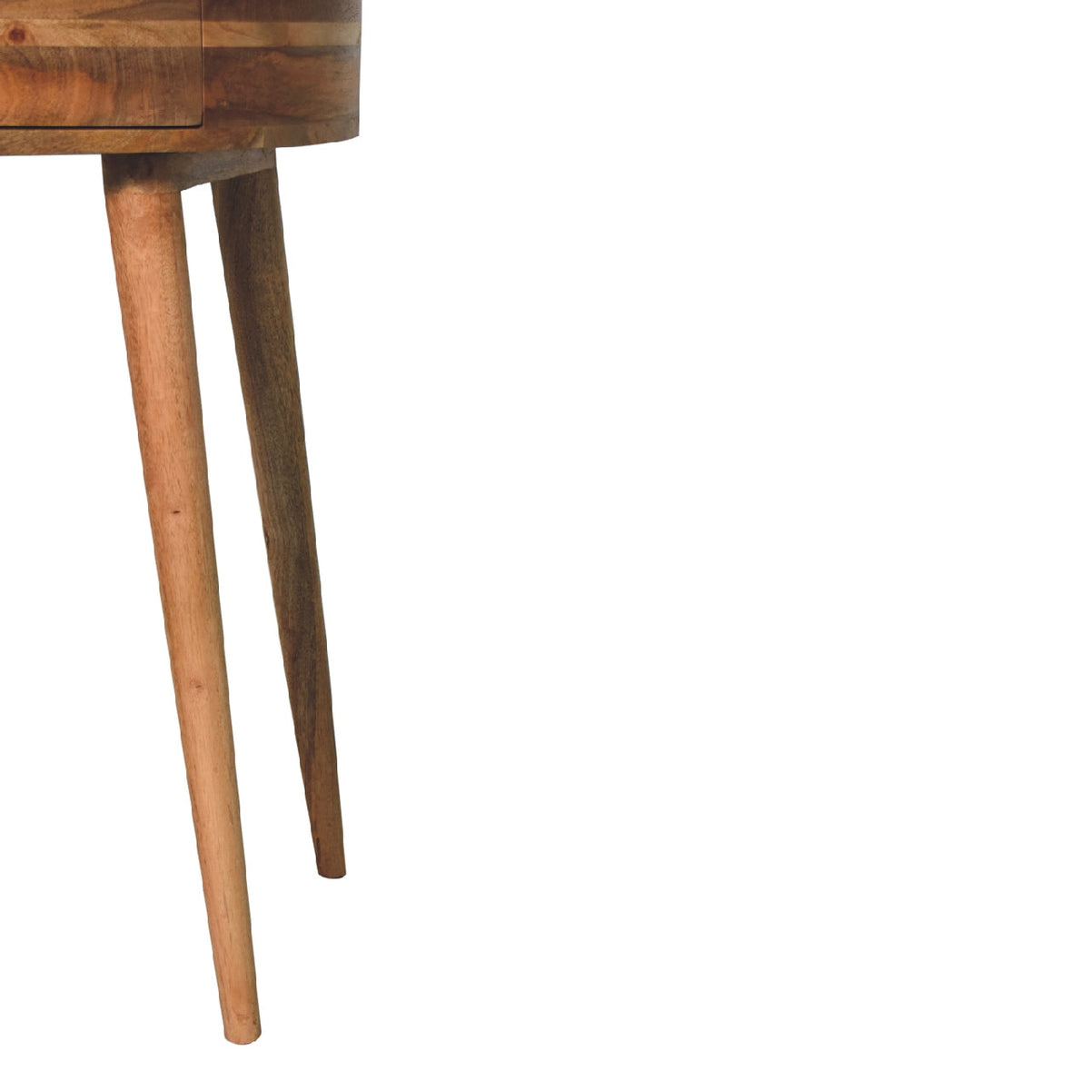 Odyssey Solid Mango Wood Console Table – Oak-Ish Finish