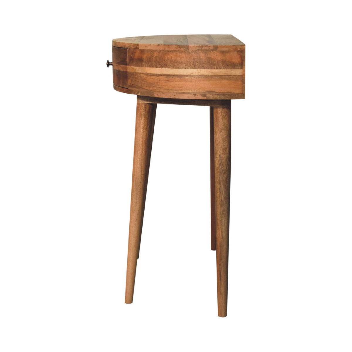 Odyssey Solid Mango Wood Console Table – Oak-Ish Finish