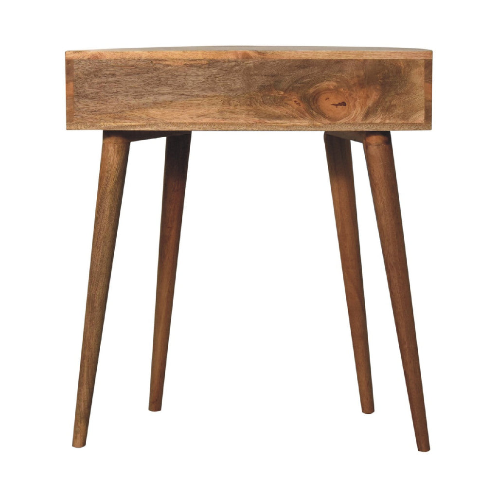 Odyssey Solid Mango Wood Console Table – Oak-Ish Finish