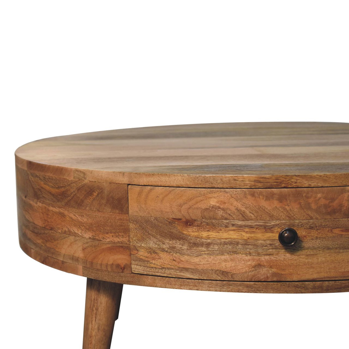 Odyssey Solid Mango Wood Coffee Table – Oak-Ish Finish