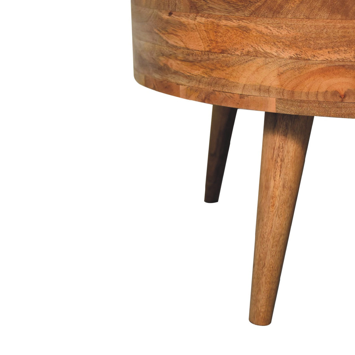 Odyssey Solid Mango Wood Coffee Table – Oak-Ish Finish