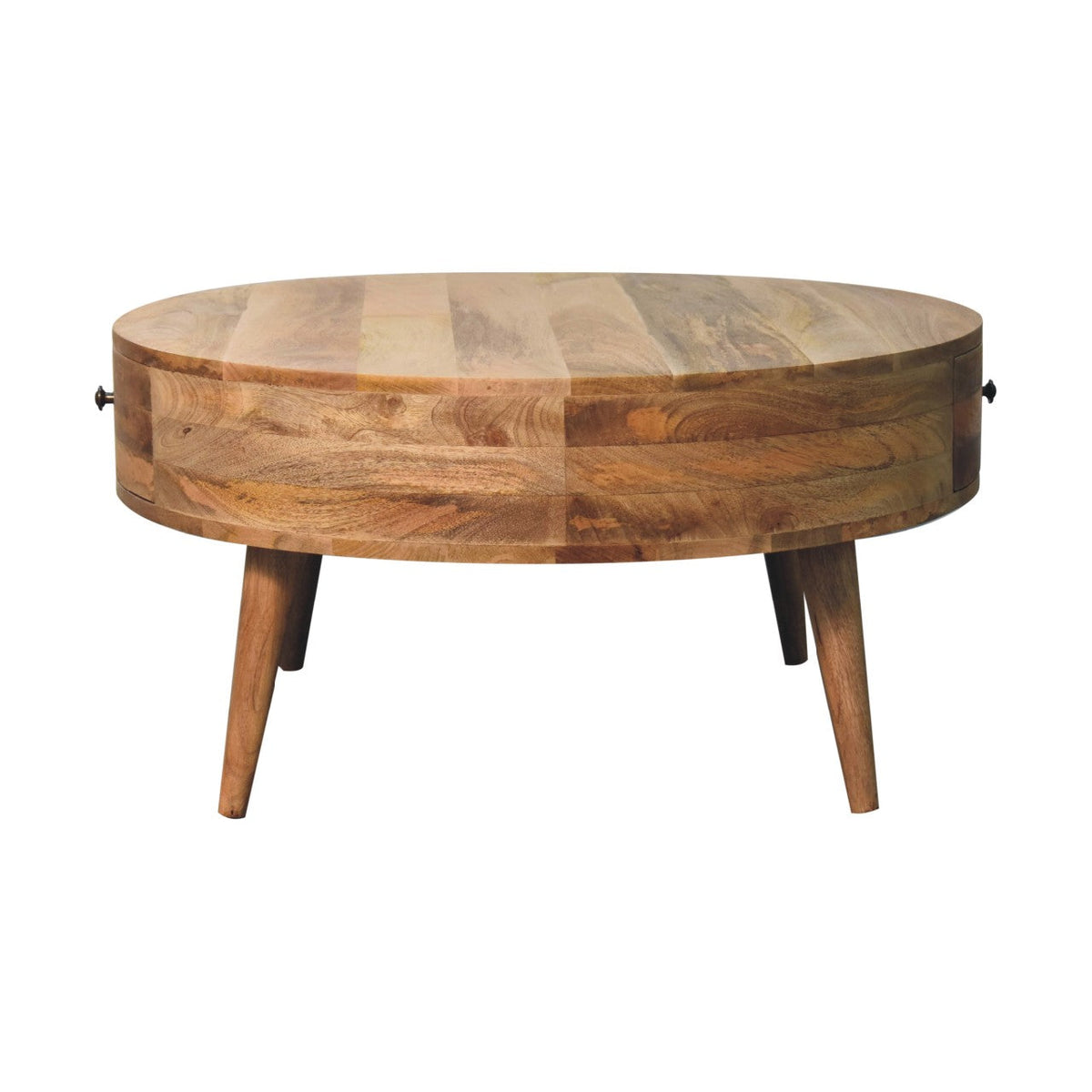 Odyssey Solid Mango Wood Coffee Table – Oak-Ish Finish