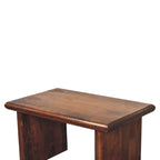 Rio Solid Mango Wood Coffee Table – Chestnut Finish