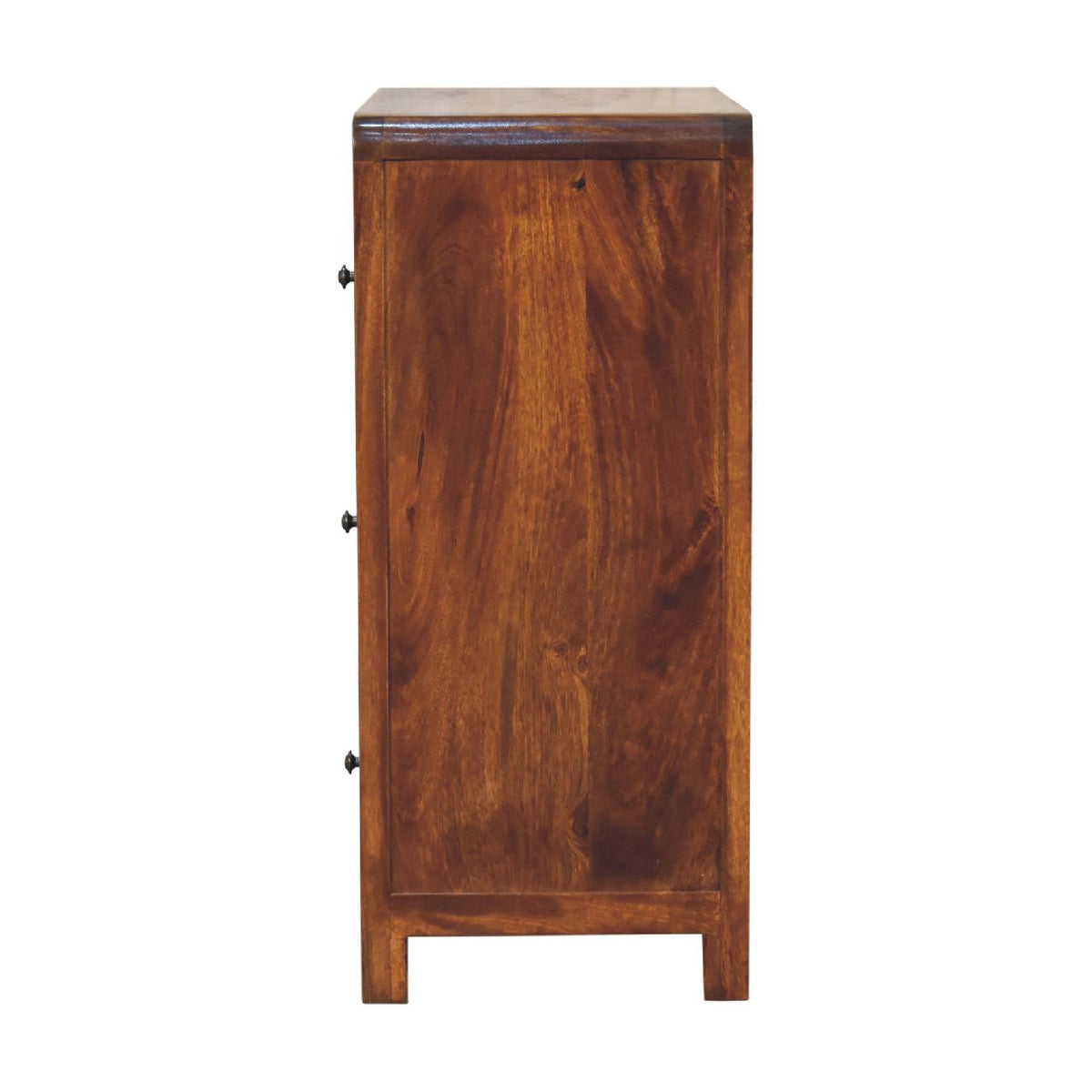 Aspen Solid Mango Wood Chest – Chestnut Finish