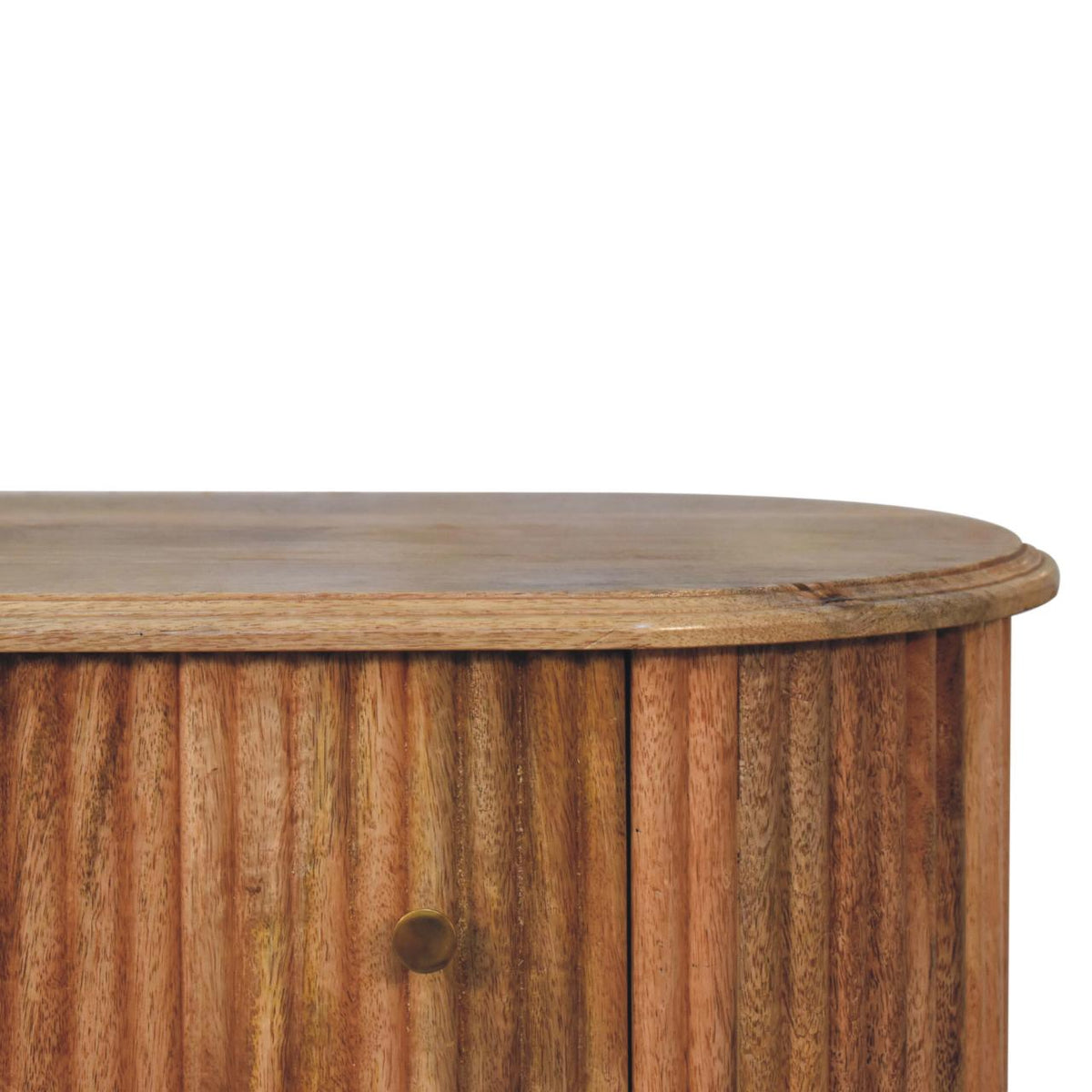 Soba Nordic Solid Mango Wood Chest – Oak-Ish Finish