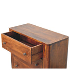 Bera Solid Mango Wood Chest – Chestnut Finish