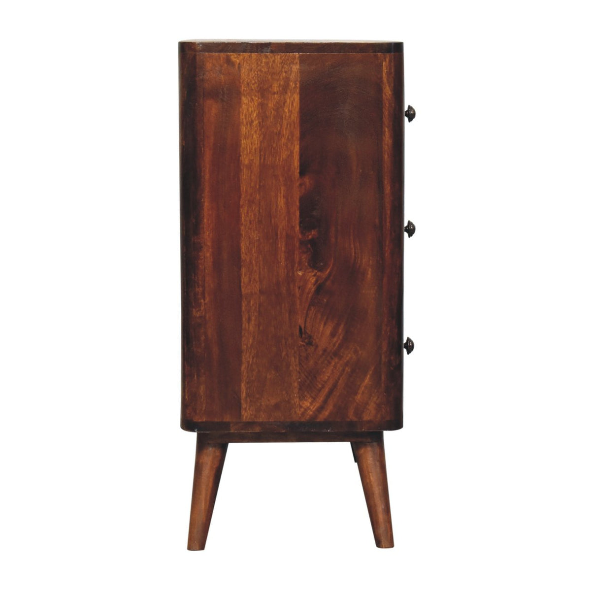 Bera Solid Mango Wood Chest – Chestnut Finish