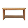 Rope Solid Wood Coffee Table – Oak-Ish Finish