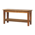 Rope Solid Wood Coffee Table – Oak-Ish Finish