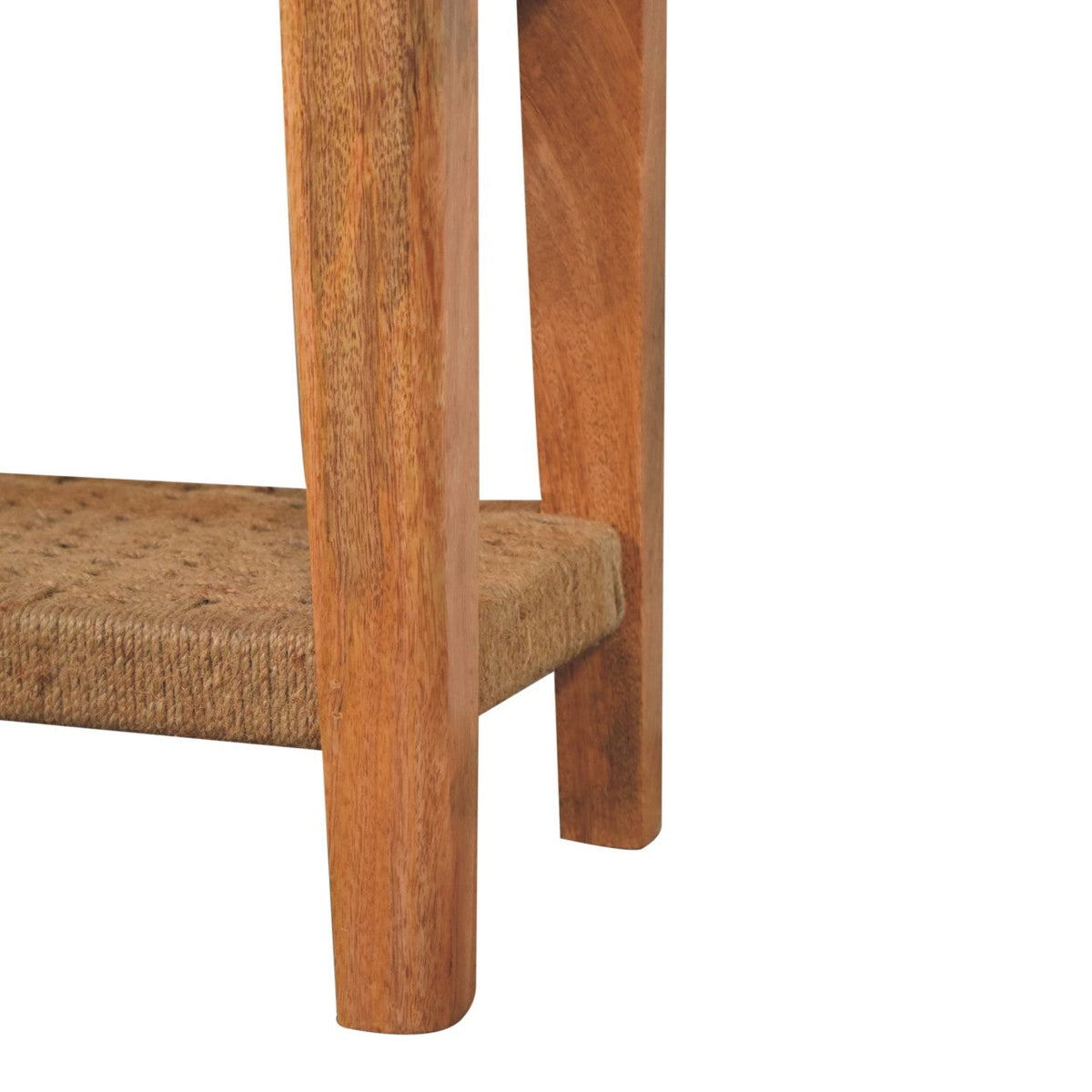 Rope Solid Wood Coffee Table – Oak-Ish Finish