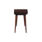 London Arch Solid Mango Wood Writing Desk – Chestnut Finish