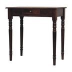 Solid Mango Wood Writing Desk – California Walnut Finish