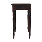Solid Mango Wood Writing Desk – California Walnut Finish