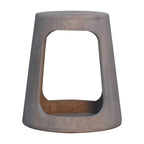 Open Side Table – Acid Wash Finish