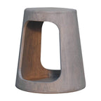 Open Side Table – Acid Wash Finish
