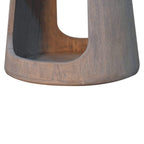 Open Side Table – Acid Wash Finish