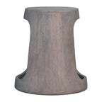 Open Side Table – Acid Wash Finish