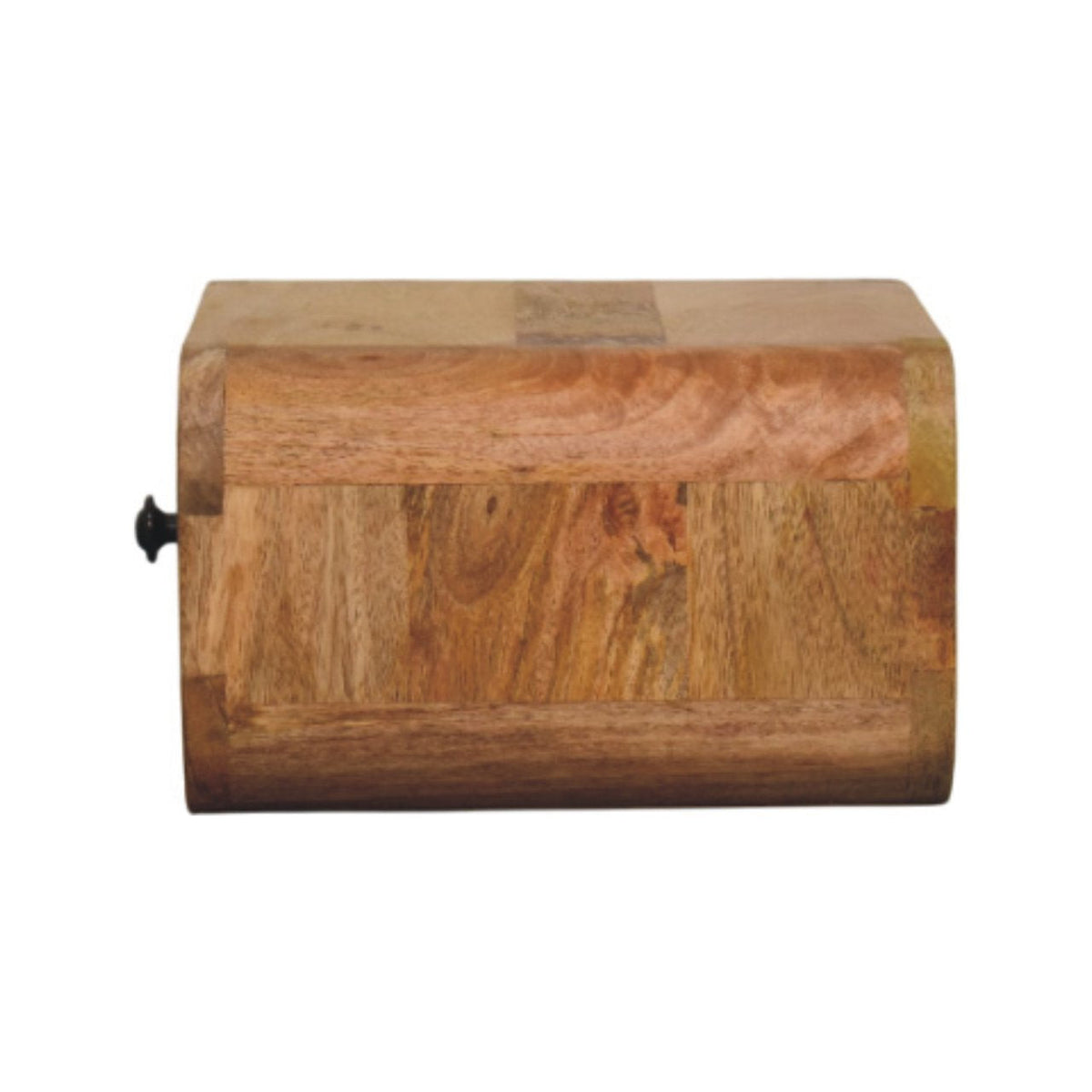 Avora Mini Floating 1-Drawer Solid Mango Wood Nightstand – Oak-Ish Finish