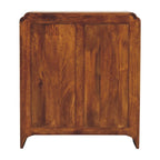 Newton 3-Drawer Solid Mango Wood Chest – Chestnut Finish