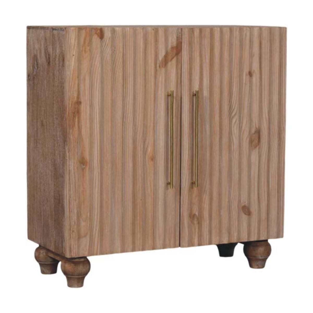 Sandgrain Solid Mango Wood & Pine Sideboard – Stonedrift & Sand Tones