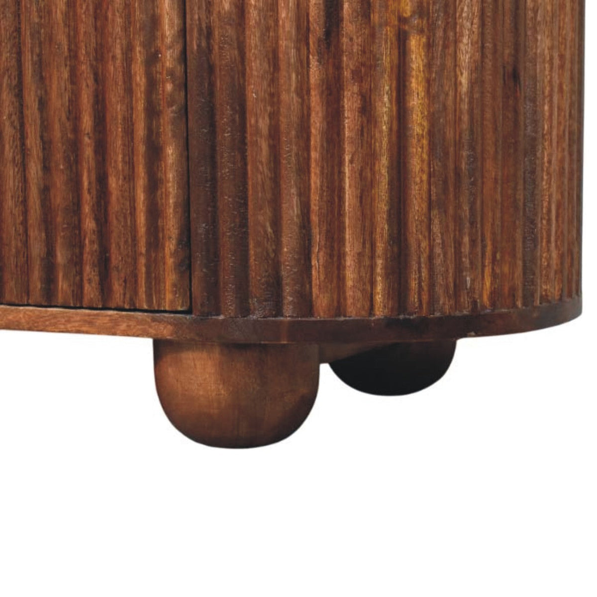 Ridgefront Solid Mango Wood Chest – Roasted Almond Finish