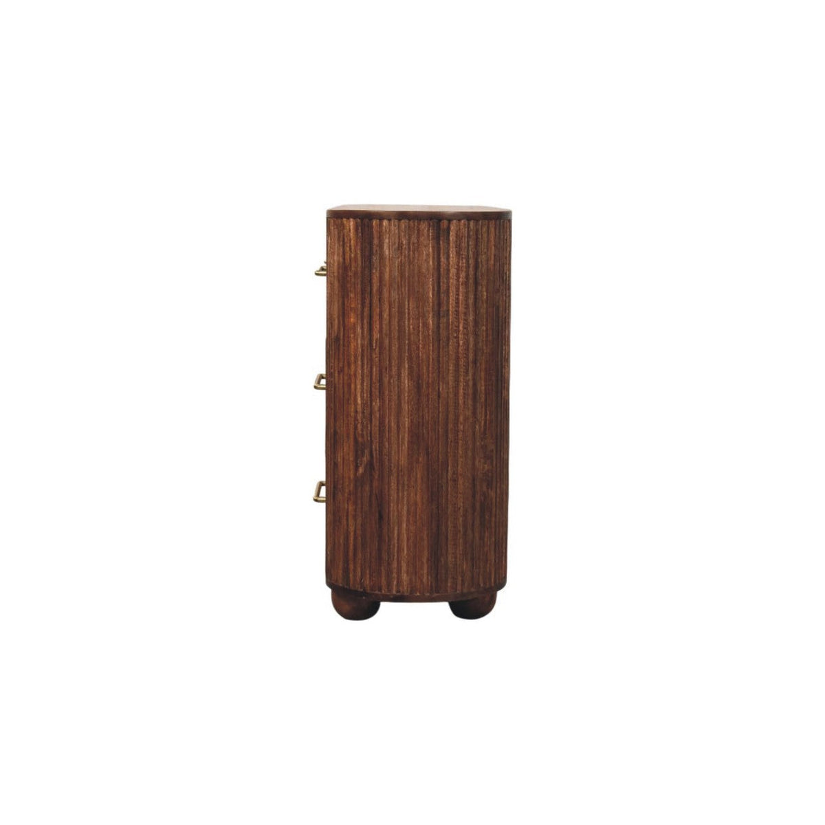 Ridgefront Solid Mango Wood Chest – Roasted Almond Finish